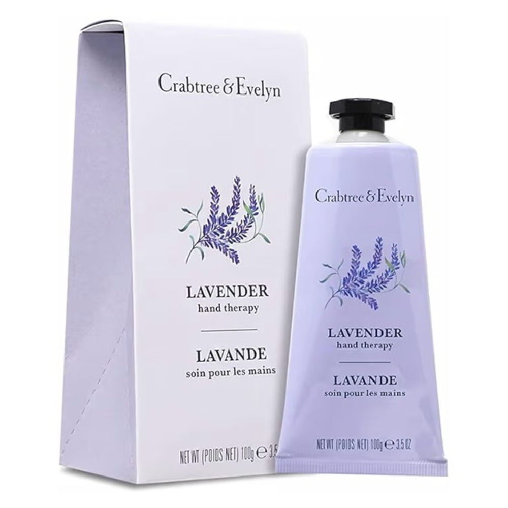 Crabtree & Evelyn Lavender Hand Care Therapy Cream Moisturizer 100g / 3.5oz